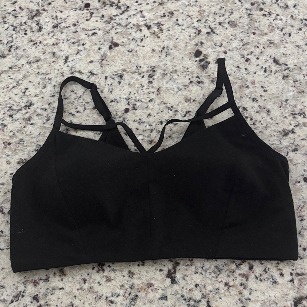 Victoria's Secret Black Strappy Bralette NWT